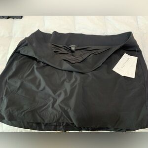 Athleta size 26 New with tags Black Brooklyn tennis Skort activewear comfy